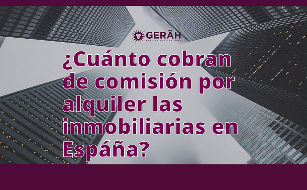 el costo de la comisión de alquiler en Madrid